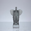 Lalique glass elephant