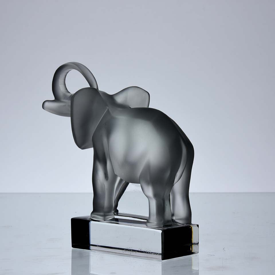 Lalique glass elephant