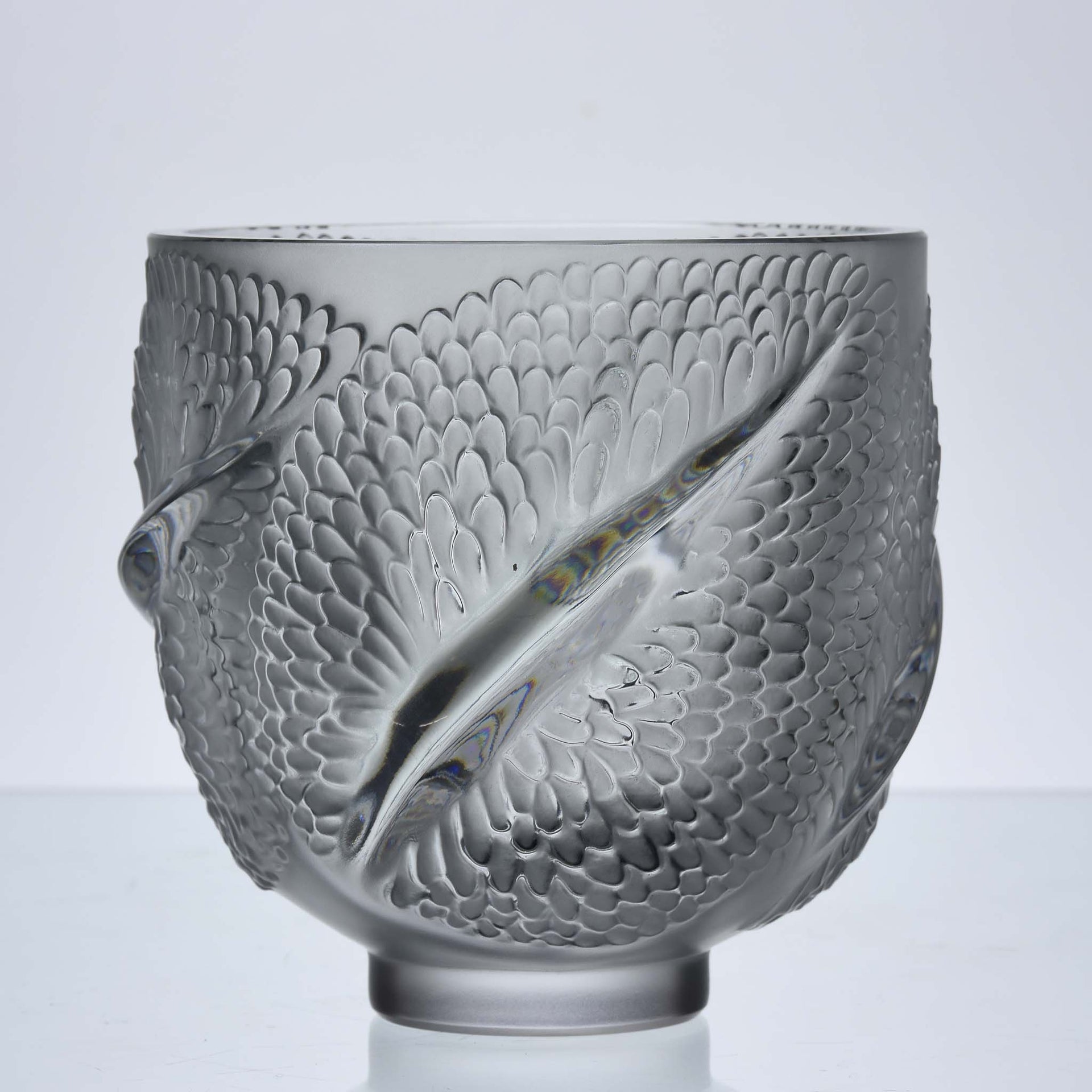 Marc Lalique Vase - Estrailles Vase - Hickmet Fine Arts 