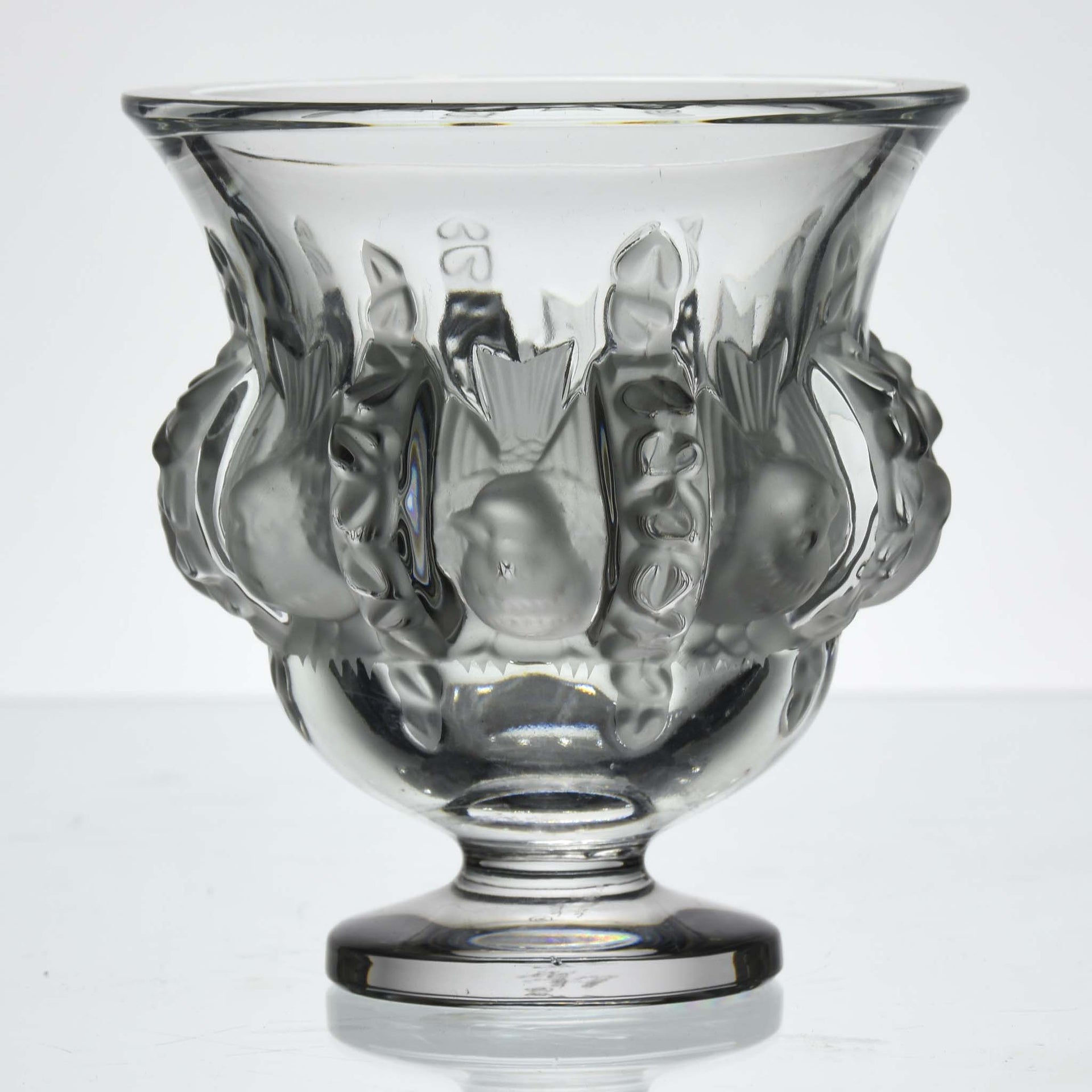 Marc Lalique Dampierre Vase  - Marc Lalique - Hickmet Fine Arts