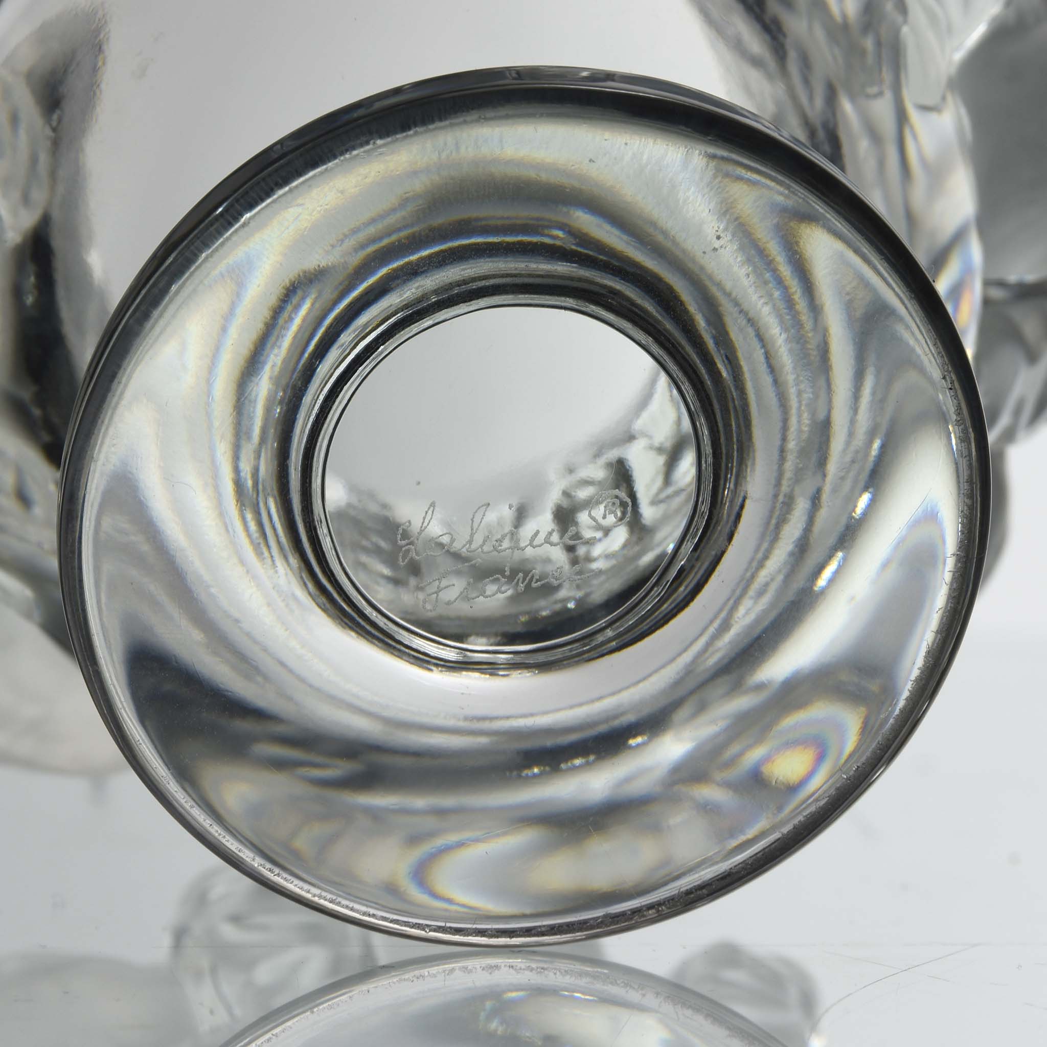 Marc Lalique Dampierre Vase - Marc Lalique - Hickmet Fine Arts