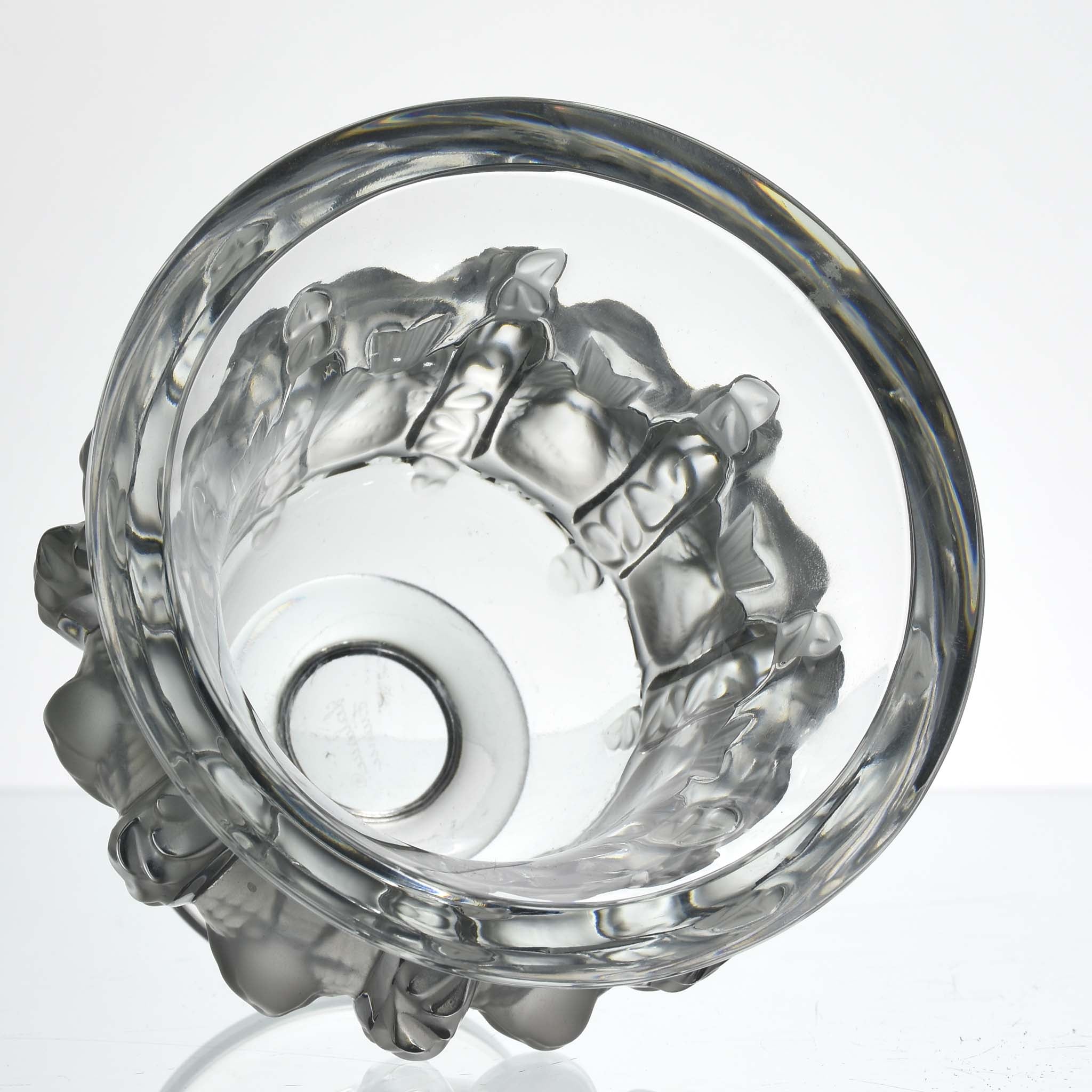 Marc Lalique Dampierre Vase - Marc Lalique - Hickmet Fine Arts