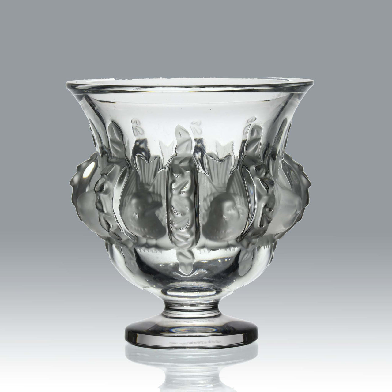 Marc Lalique Dampierre Vase  - Marc Lalique - Hickmet Fine Arts