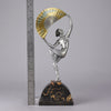 Marcel Bouraine - Art Deco Bronze Dancer - Fan Dancer - Hickmet Fine Arts