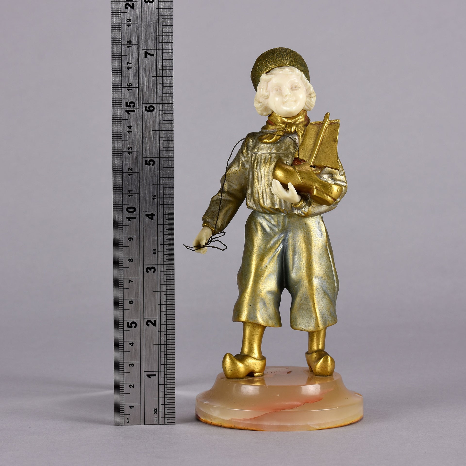 Rene Marquet - Dutch Boy Figure - Hickmet Fine Arts 