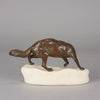 Clovis Masson Bronze - Fox & Rabbit - Hickmet Fine Arts