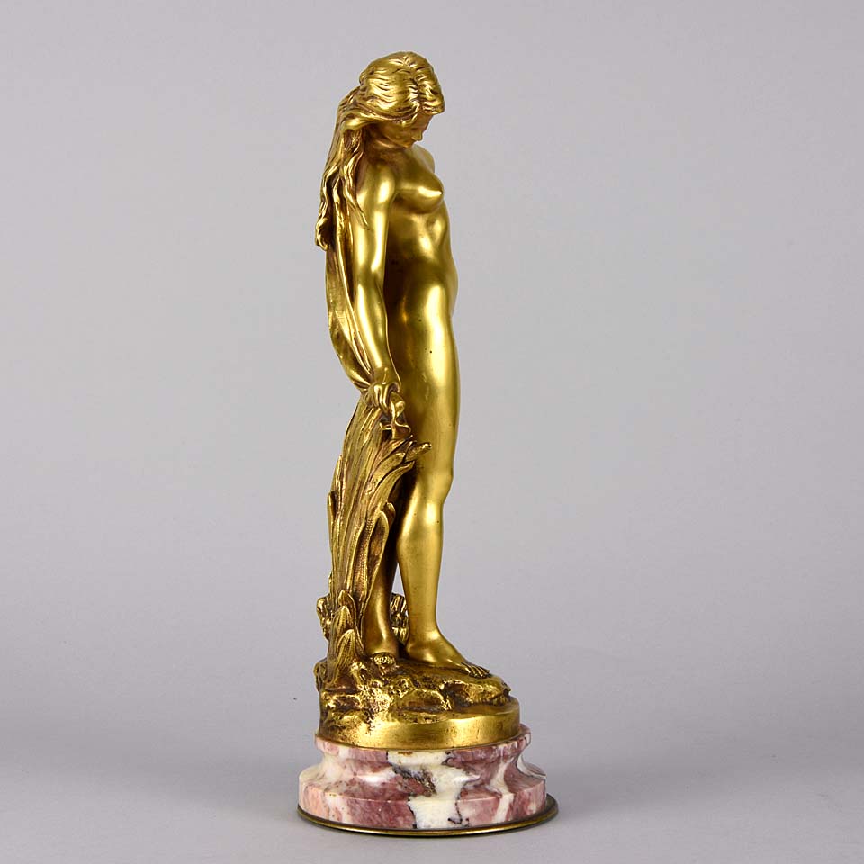 Mathurin Moreau Art Noveau Bronze Figure