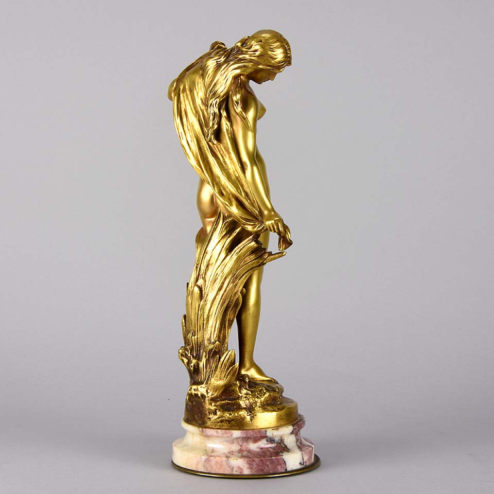Mathurin Moreau Art Noveau Bronze Figure