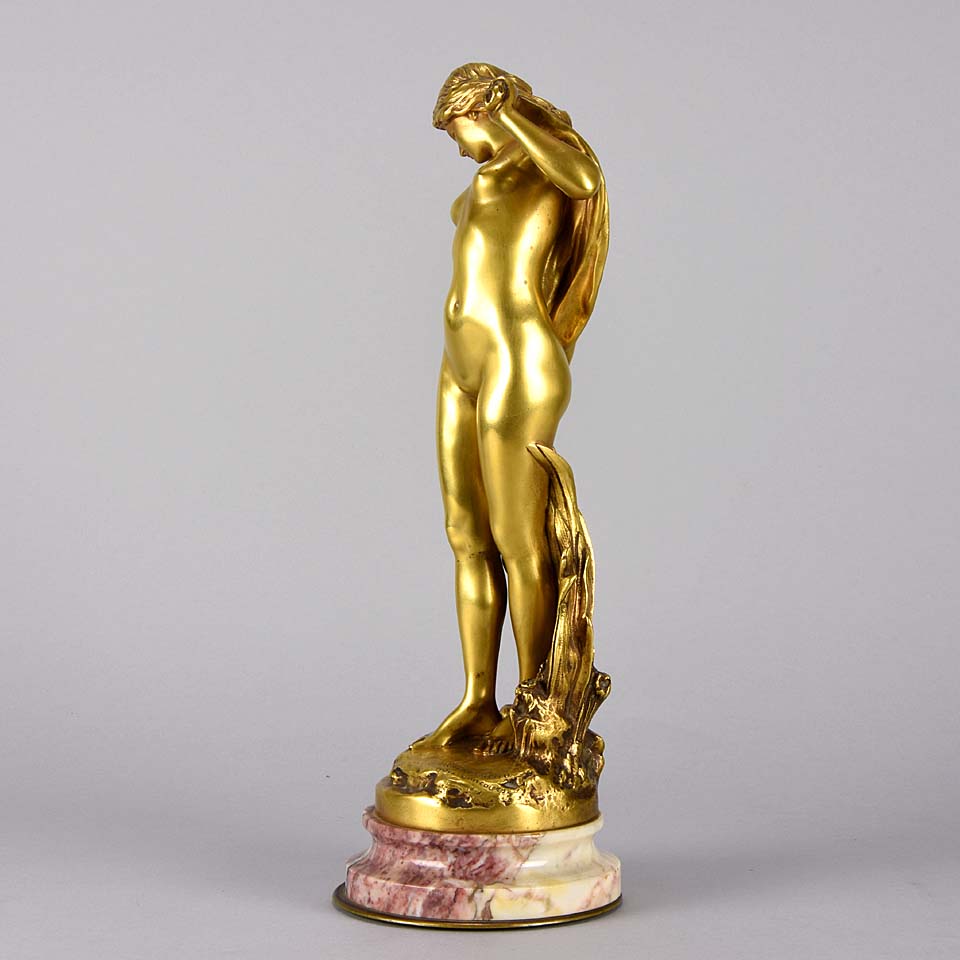 Mathurin Moreau Art Noveau Bronze Figure