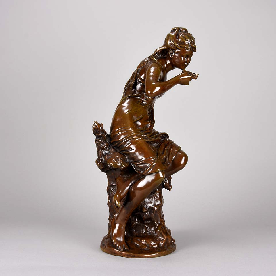 Mathurin Moreau Bronze - La Source - Hickmet Fine Arts