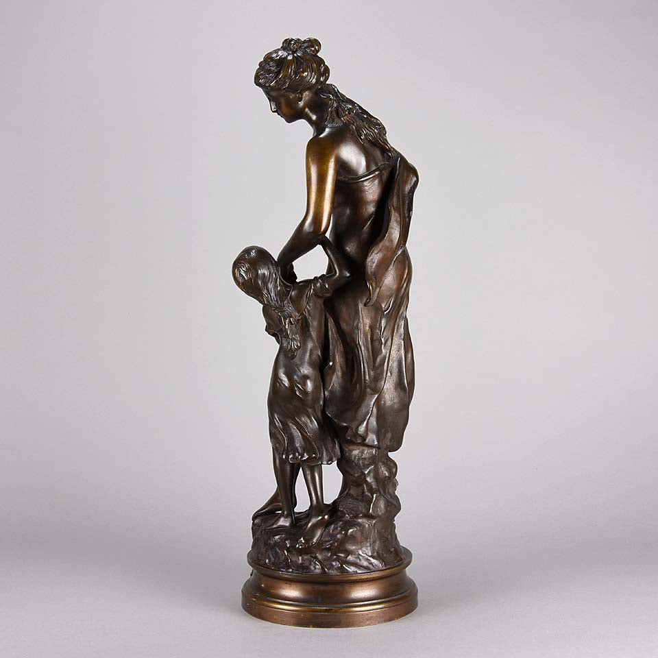 Mathurin Moreau Bronze - La Reconnaissance - Hickmet Fine Arts