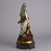 Theodore Riviere – Salammbo et Matho - Antique Bronze - Bronze statues for sale - - antique bronze figures - bronze figurines for sale - Antique bronze statues - Antique bronze sculptures for sale – Hickmet Fine Arts