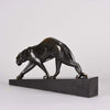 Art Deco Bronze Panther by Maurice Prost 