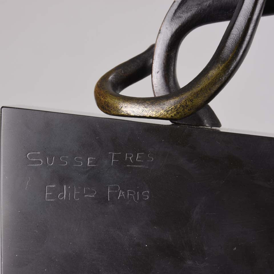 Art Deco Bronze Panther by Maurice Prost 