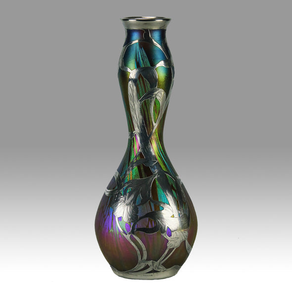 Loetz Medici SIlvered Vase