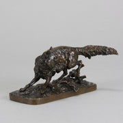 Renard Tête Tournée - P J Mêne - Antique Bronze -  Hickmet Fine Arts
