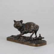Renard Tête Tournée - P J Mêne - Antique Bronze -  Hickmet Fine Arts