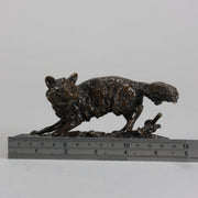 Renard Tête Tournée - P J Mêne - Antique Bronze -  Hickmet Fine Arts