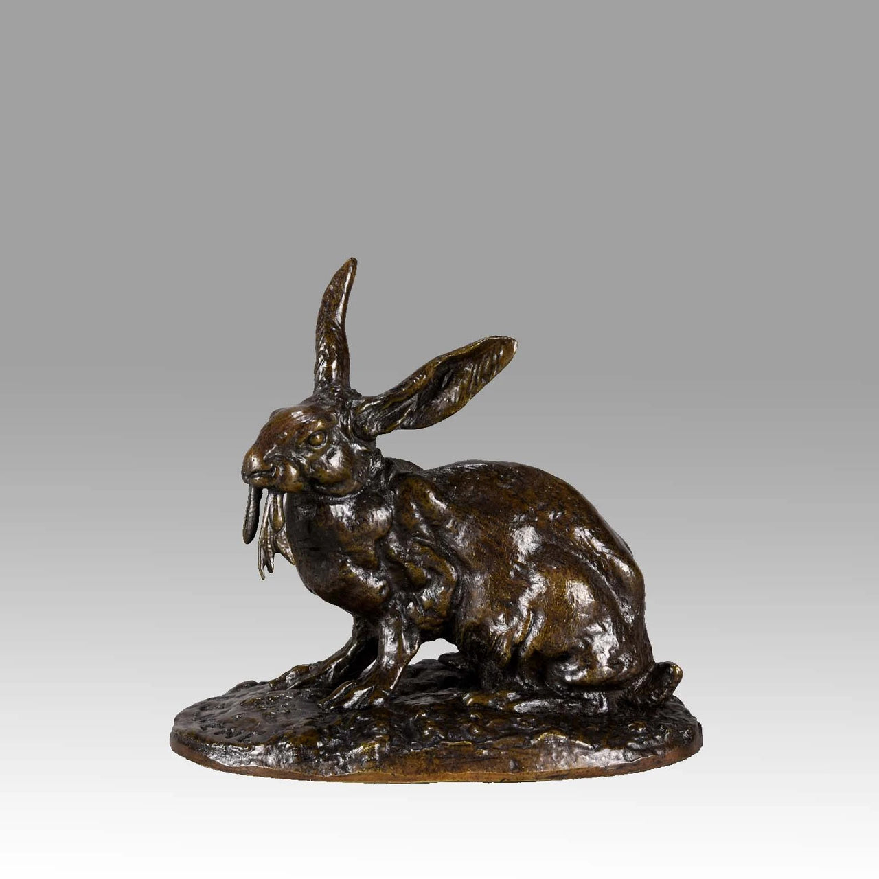 Mene Bronze - Lapin su Repos - P J Mene  - Hickmet Fine Arts