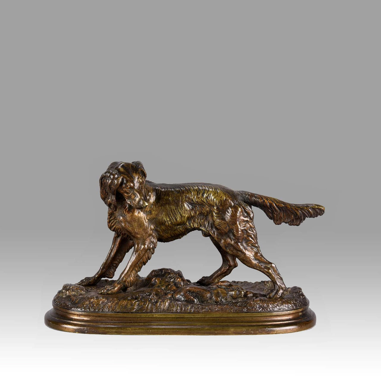 "Setter and Rabbit" by Jules Moigniez