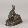 "Pair of Hares" by Jules Moigniez