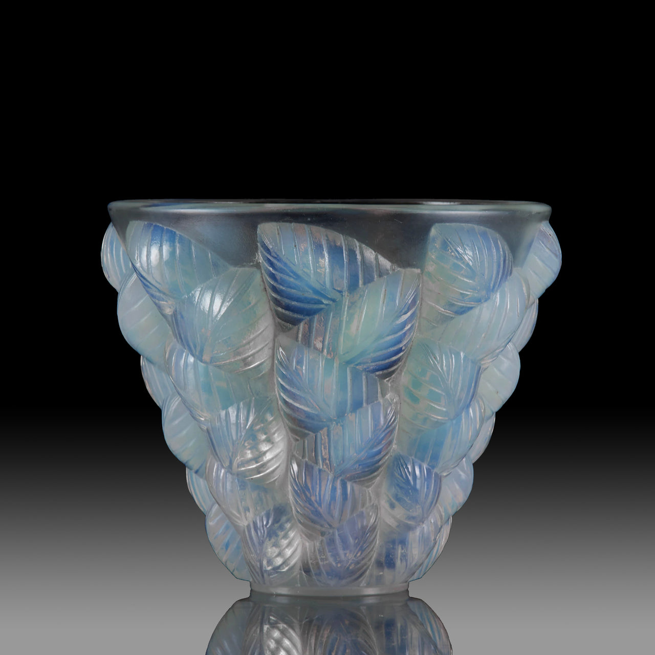 Rene Lalique Moissac Vase - Lalique Glass for Sale - Hickmet Fine Art
