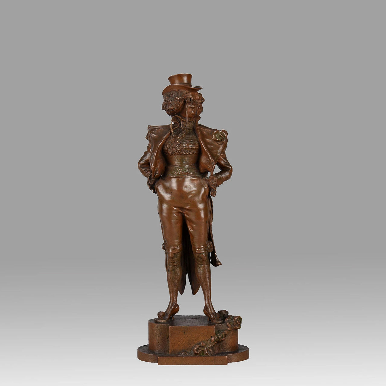 "Monocled Lady" by Franz Bergman