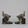"Cat Bookends" by Hippolyte Moreau