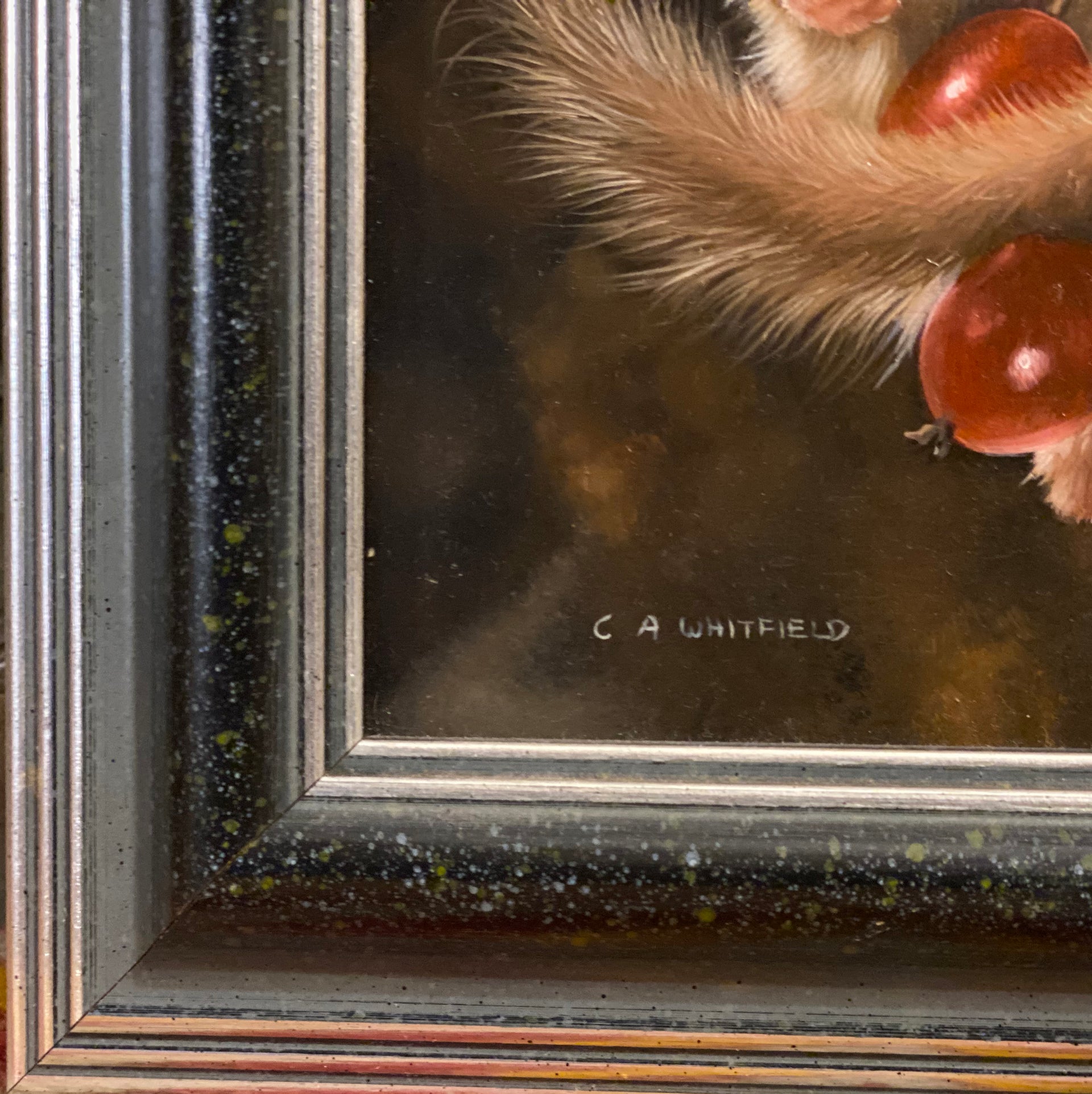 WHitfield oil painting of field mouse