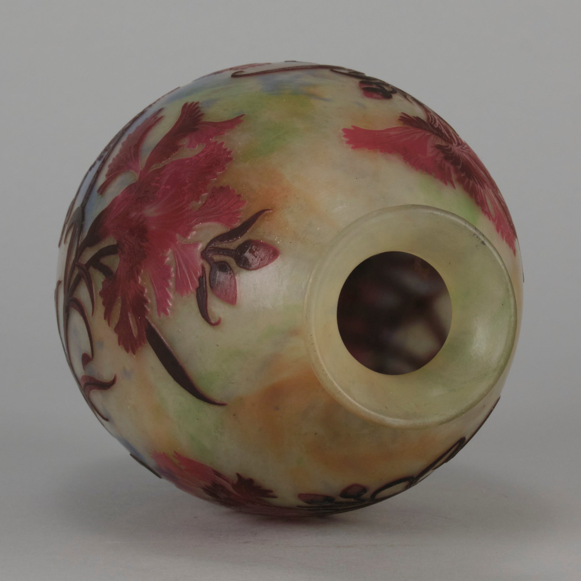 Muller Freres Vase - Cameo Glass - Hickmet Fine Arts 