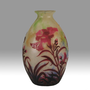 "Floral Vase" by Muller Frères