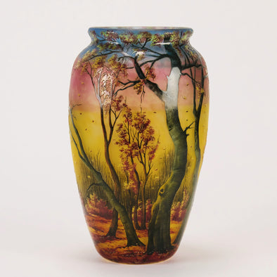 "Autumn Vase" by Muller Frères