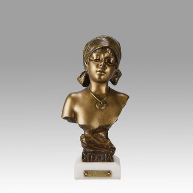 Villanis Esmeralda - Art Nouveau Bronze - Villanis, Emmanuel - Hickmet Fine Arts