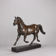 Nicola Toms Bronze - Trotting Horse - Hickmet Fine Arts 