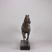 Nicola Toms Bronze - Trotting Horse - Hickmet Fine Arts 