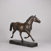Nicola Toms Bronze - Trotting Horse - Hickmet Fine Arts 