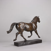 Nicola Toms Bronze - Trotting Horse - Hickmet Fine Arts 