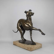Animalier Lanner Bronze Whippet