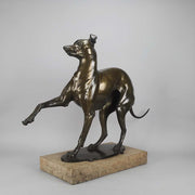 Animalier Lanner Bronze Whippet