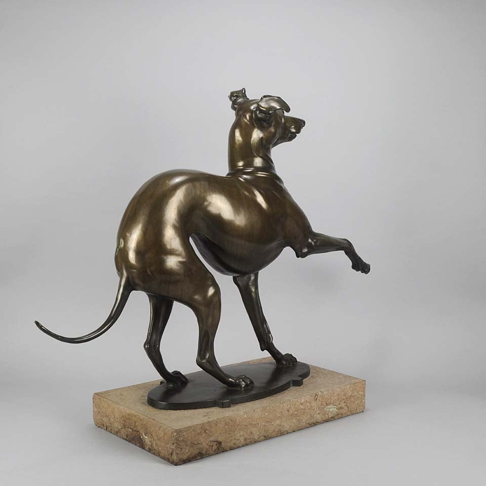 Animalier Lanner Bronze Whippet