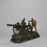 Omerth Bronze - Les Soldats au Canon - Hickmet Fine Arts