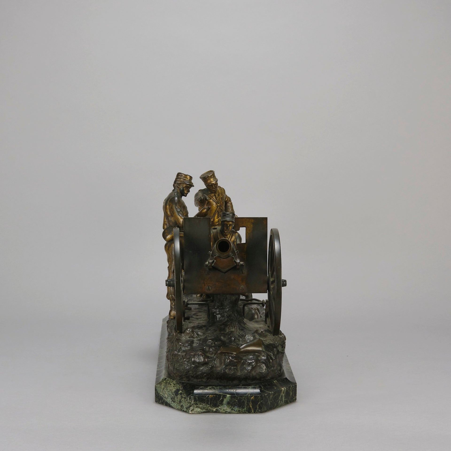 Omerth Bronze - Les Soldats au Canon - Hickmet Fine Arts
