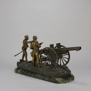 Omerth Bronze - Les Soldats au Canon - Hickmet Fine Arts