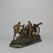 Omerth Bronze - Les Soldats au Canon - Hickmet Fine Arts