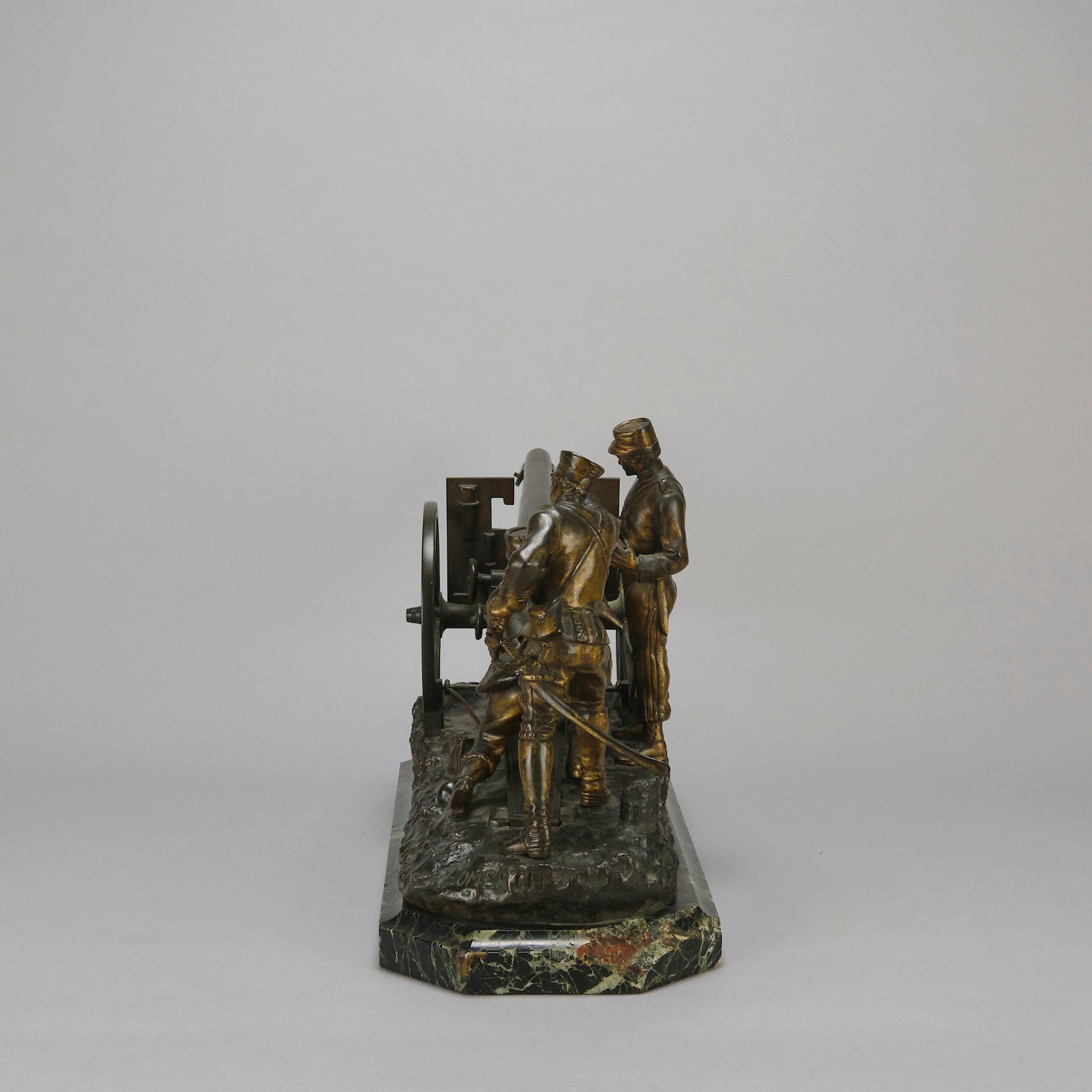 Omerth Bronze - Les Soldats au Canon - Hickmet Fine Arts