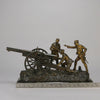Omerth Bronze - Les Soldats au Canon - Hickmet Fine Arts