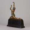 Art Deco Fancy Dancer - Otto Hafenrichter Bronze - Hickmet Fine Arts