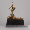 Art Deco Fancy Dancer - Otto Hafenrichter Bronze - Hickmet Fine Arts