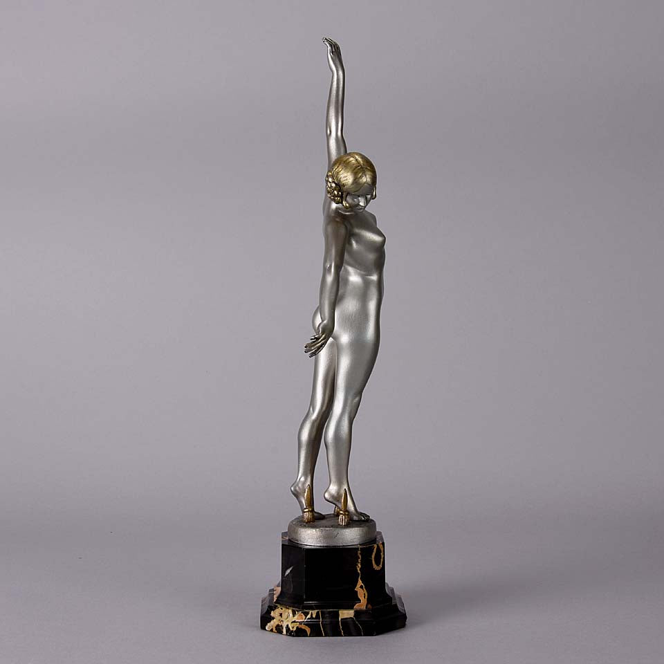 Fernand Ouillon-Carrer Speak Dancer Bronze 