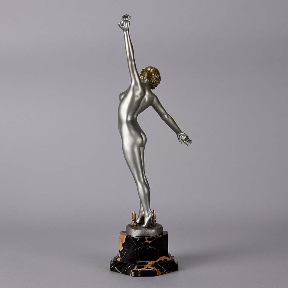 Fernand Ouillon-Carrer Speak Dancer Bronze 